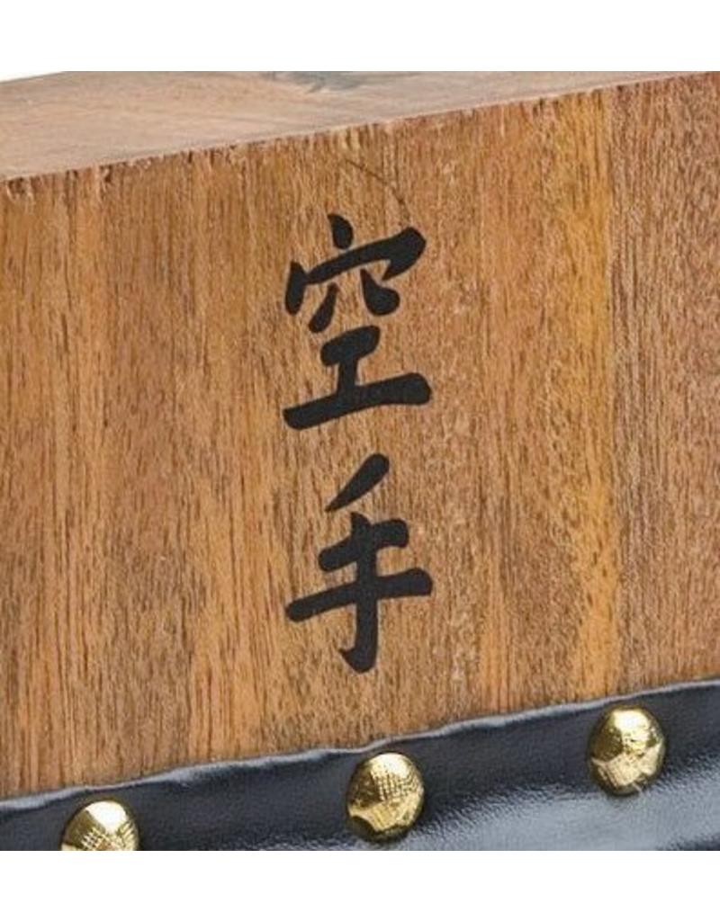 Leather Makiwara Board for hand conditioning in Martial Arts Enso