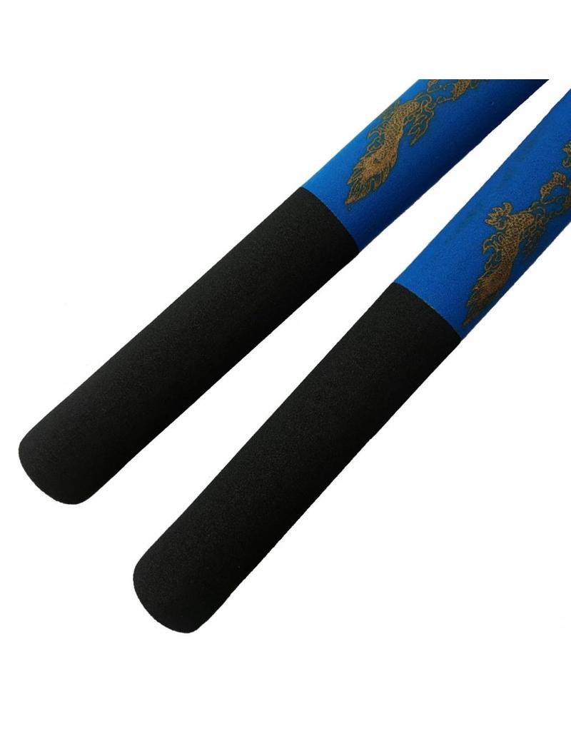 Black Blue foam Nunchaku will occupy your kids all day Enso Martial