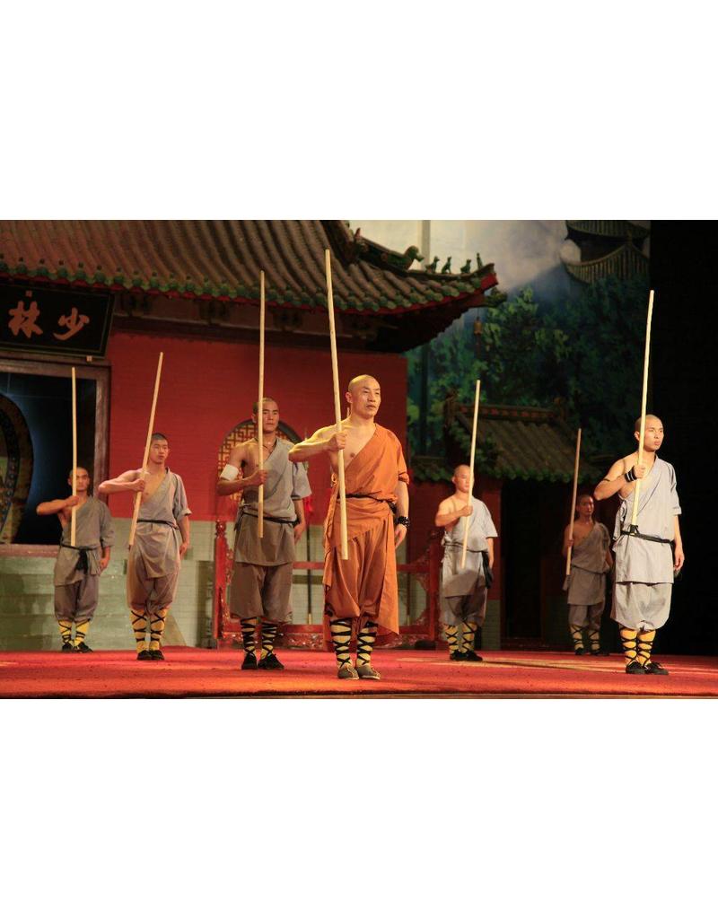 White Wax Wood Kung Fu Staff for Shaolin Kung Fu and Wushu Enso