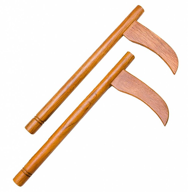 Red Oak Kama Are A Traditional Okinawan Wooden Weapon Enso Martial Arts Shop Bristol 9944