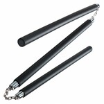 Enso Martial Arts Shop Three Section Rubber Foam Staff with Chain