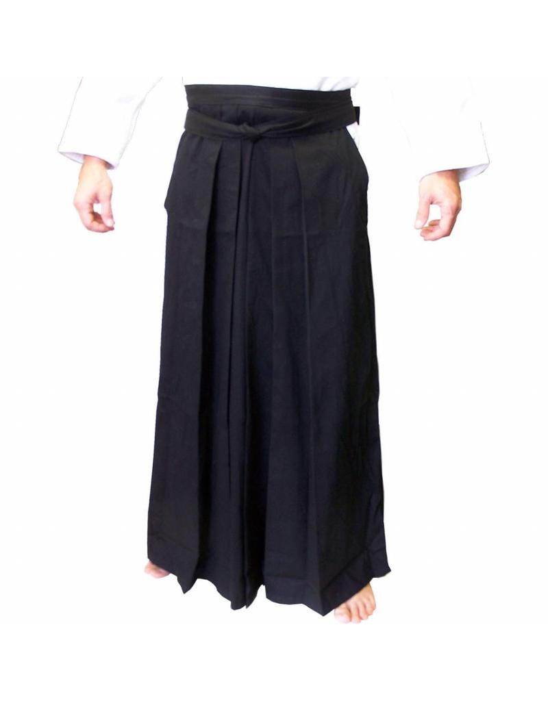 Traditional Black Hakama for Ju Jitsu, Aikido and Kendo - Enso Martial ...