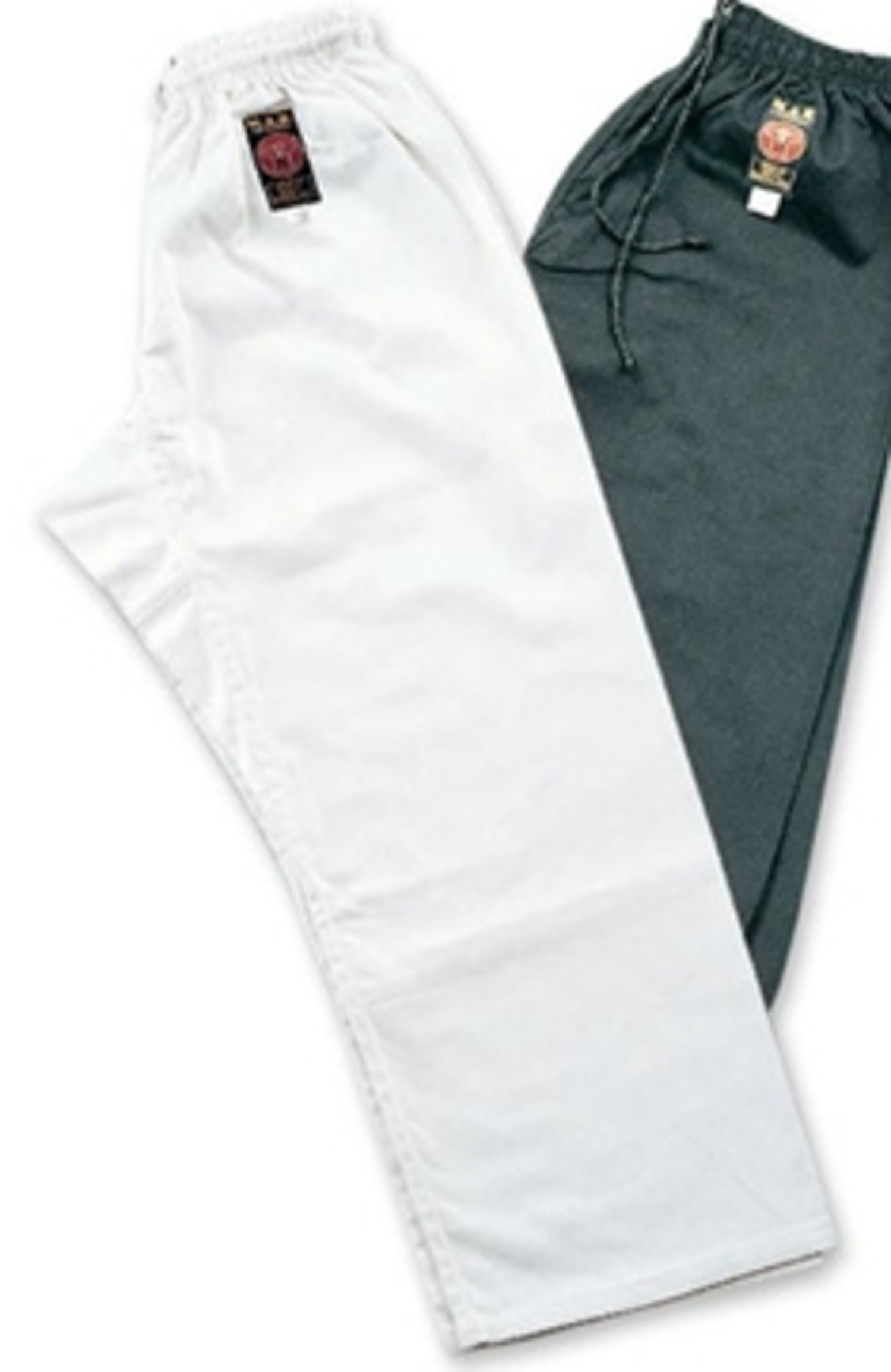 Black polyester / cotton karate trousers – Punch Fight Gear
