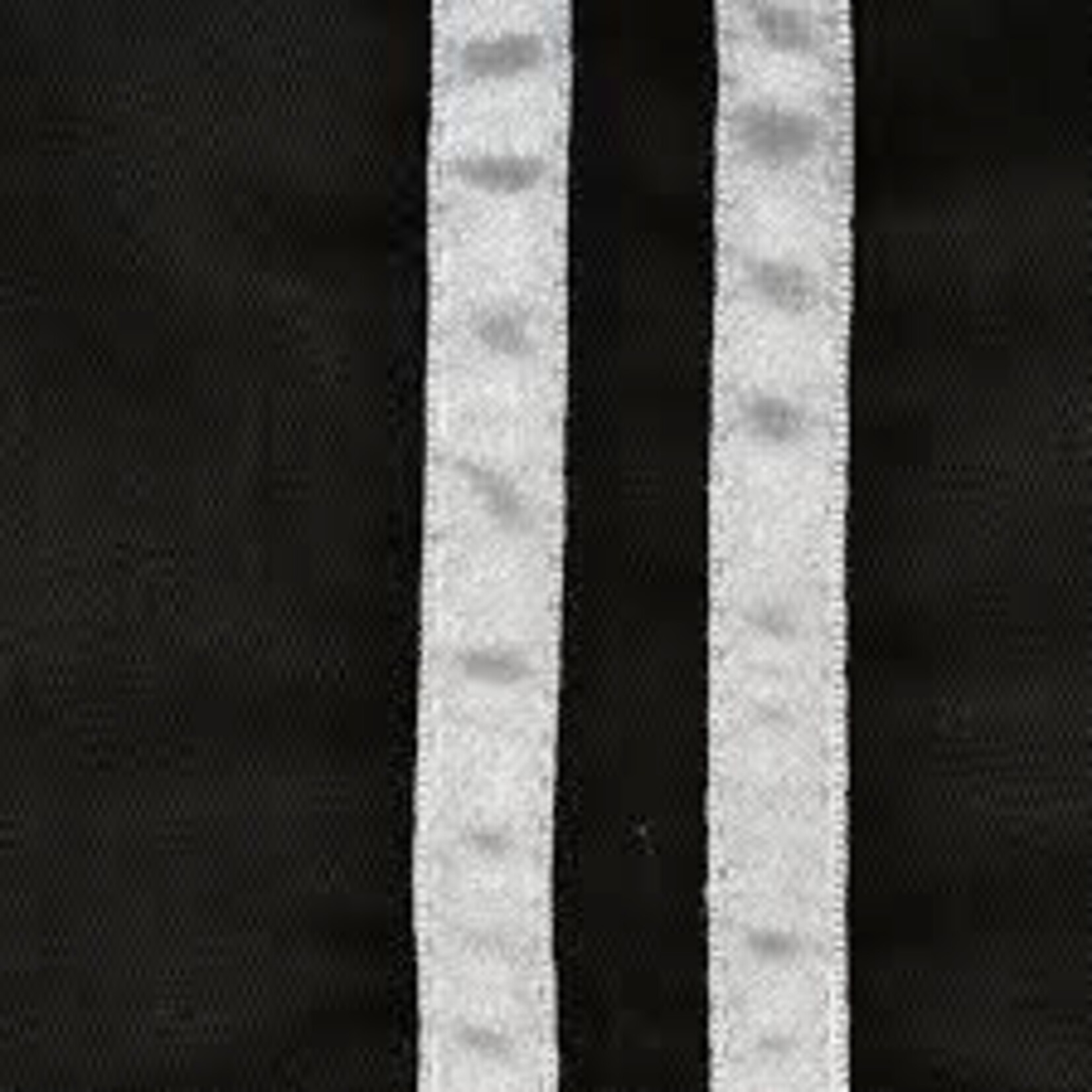 Black Kickboxing Trousers Cotton White Stripes