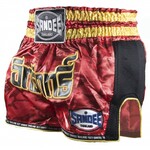 Sandee Sandee Thai Shorts Supernatural Red & Gold