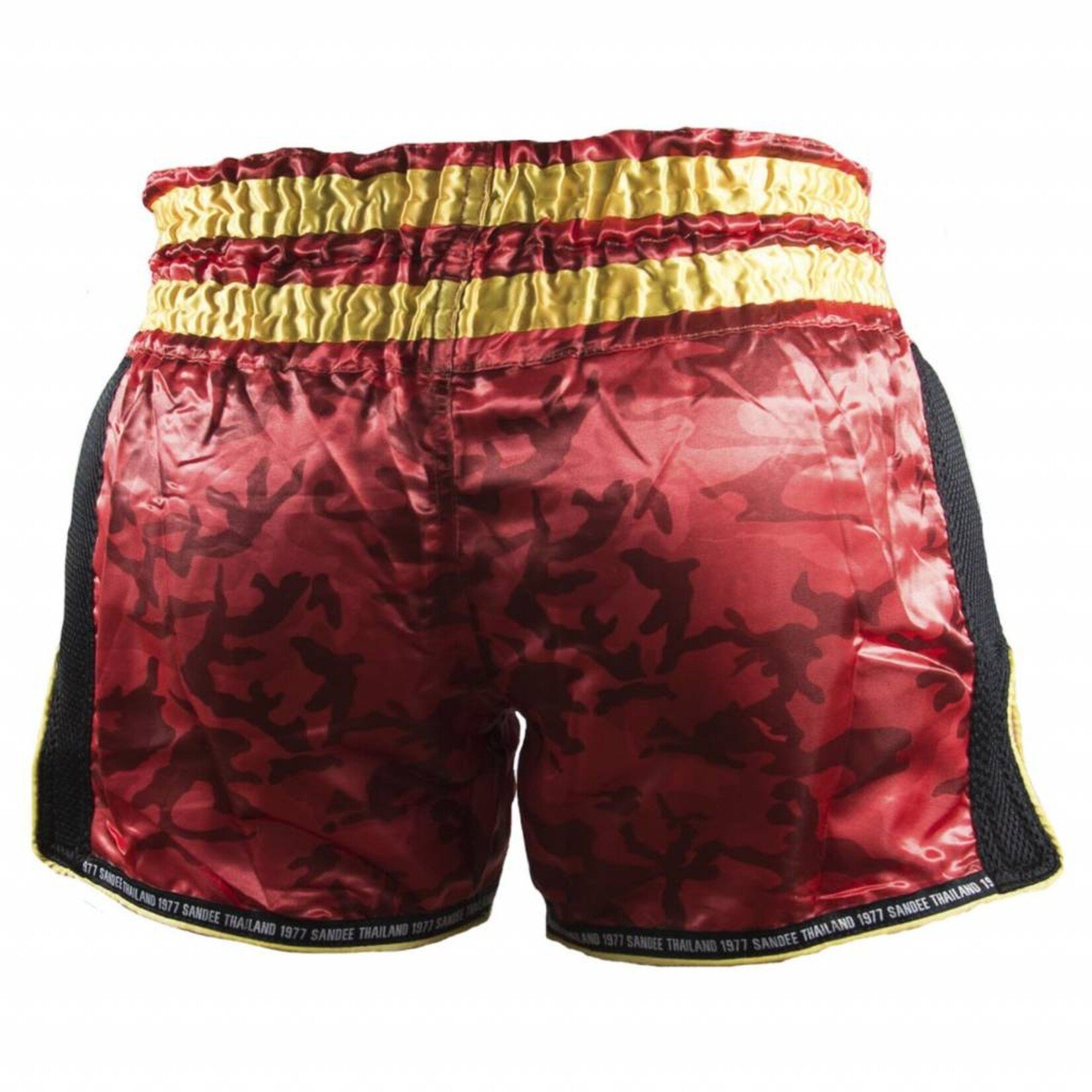 Sandee Sandee Thai Shorts Supernatural Red & Gold