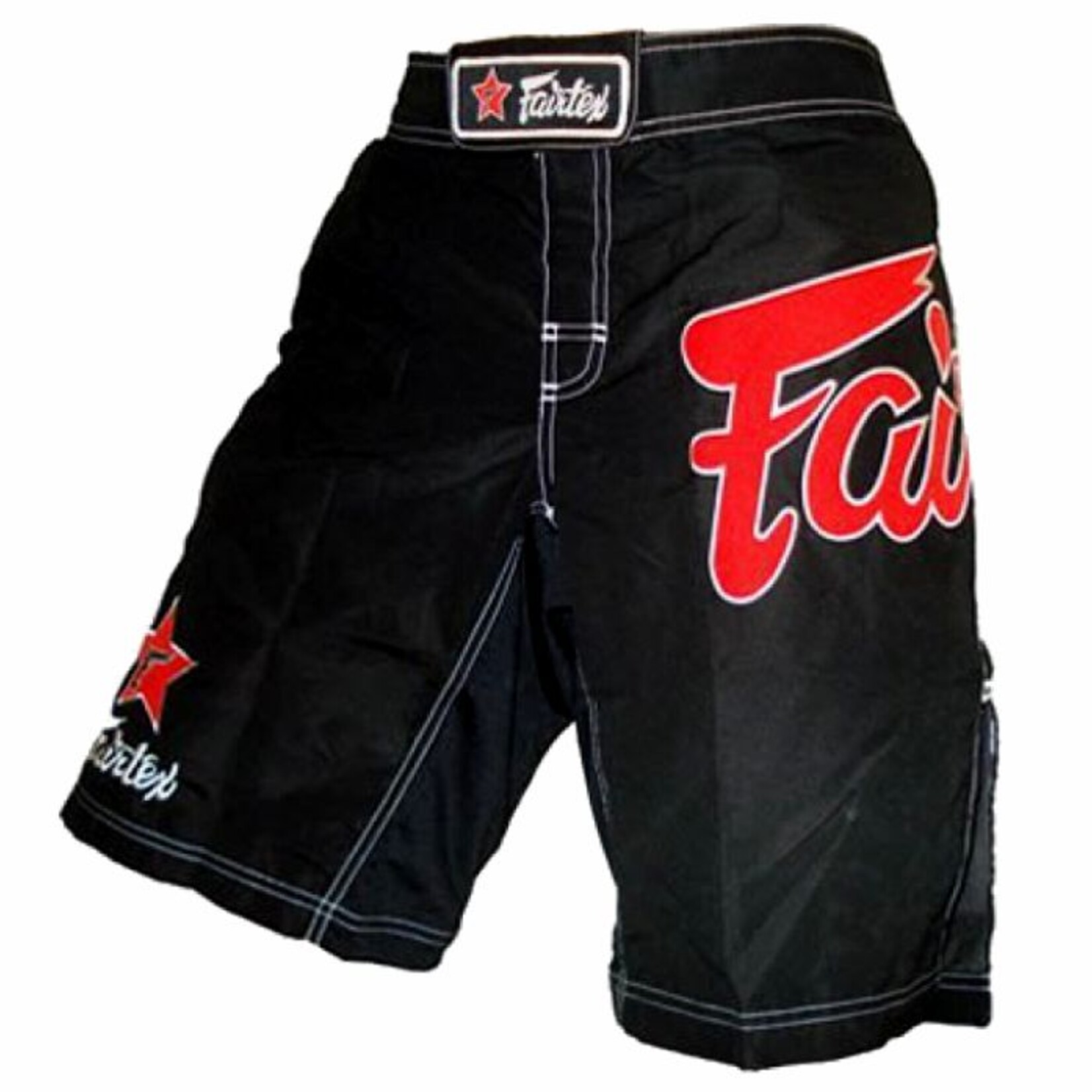 Fairtex Fairtex MMA Shorts Black with Red Logo