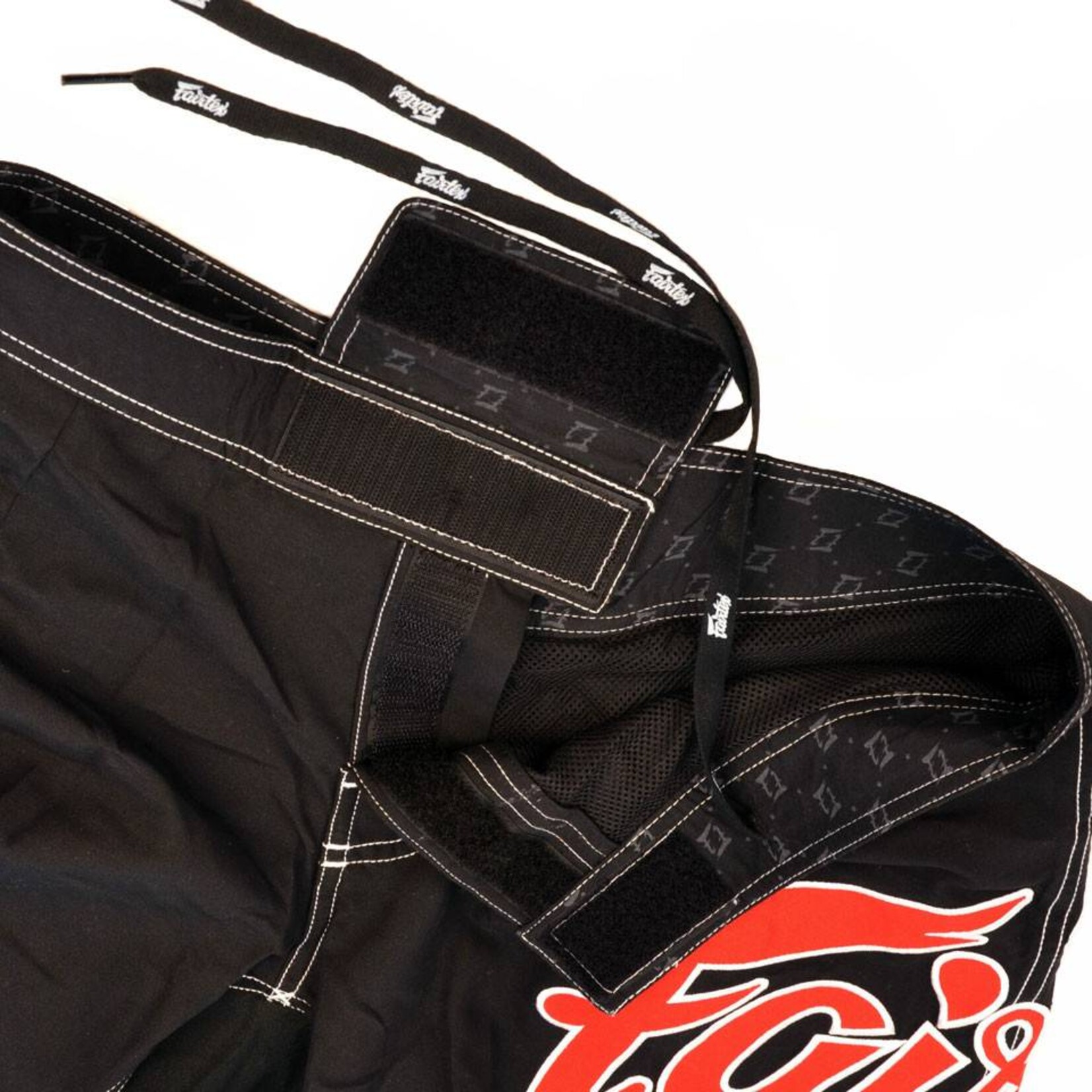 Fairtex Fairtex MMA Shorts Black with Red Logo