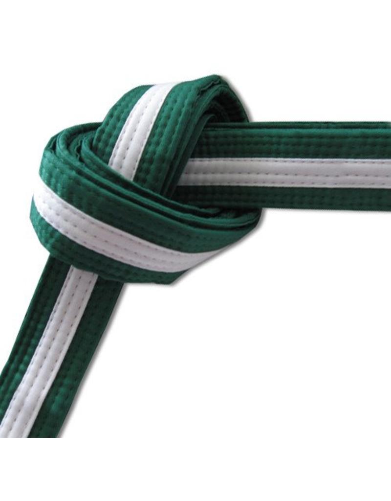 White Stripe Belts for Karate, Jiu Jitsu and Kickboxing - Enso Martial