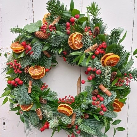 Workshop Kerstkrans 2 December 2024