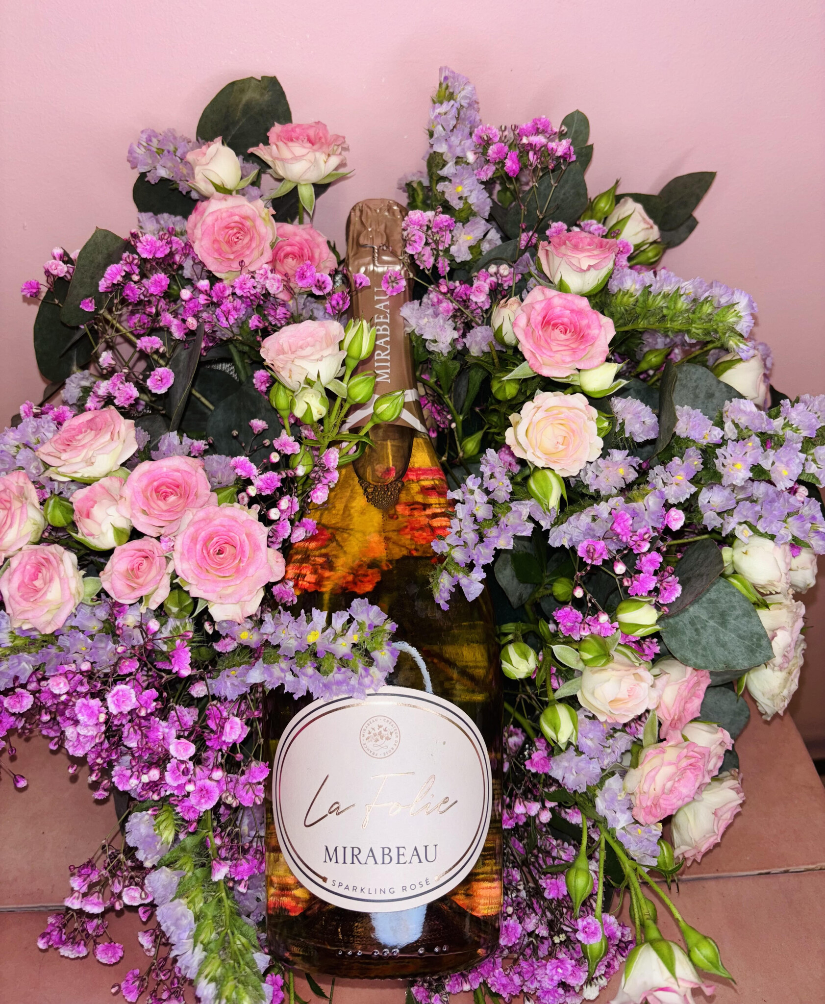 Bloemen en Wijn!