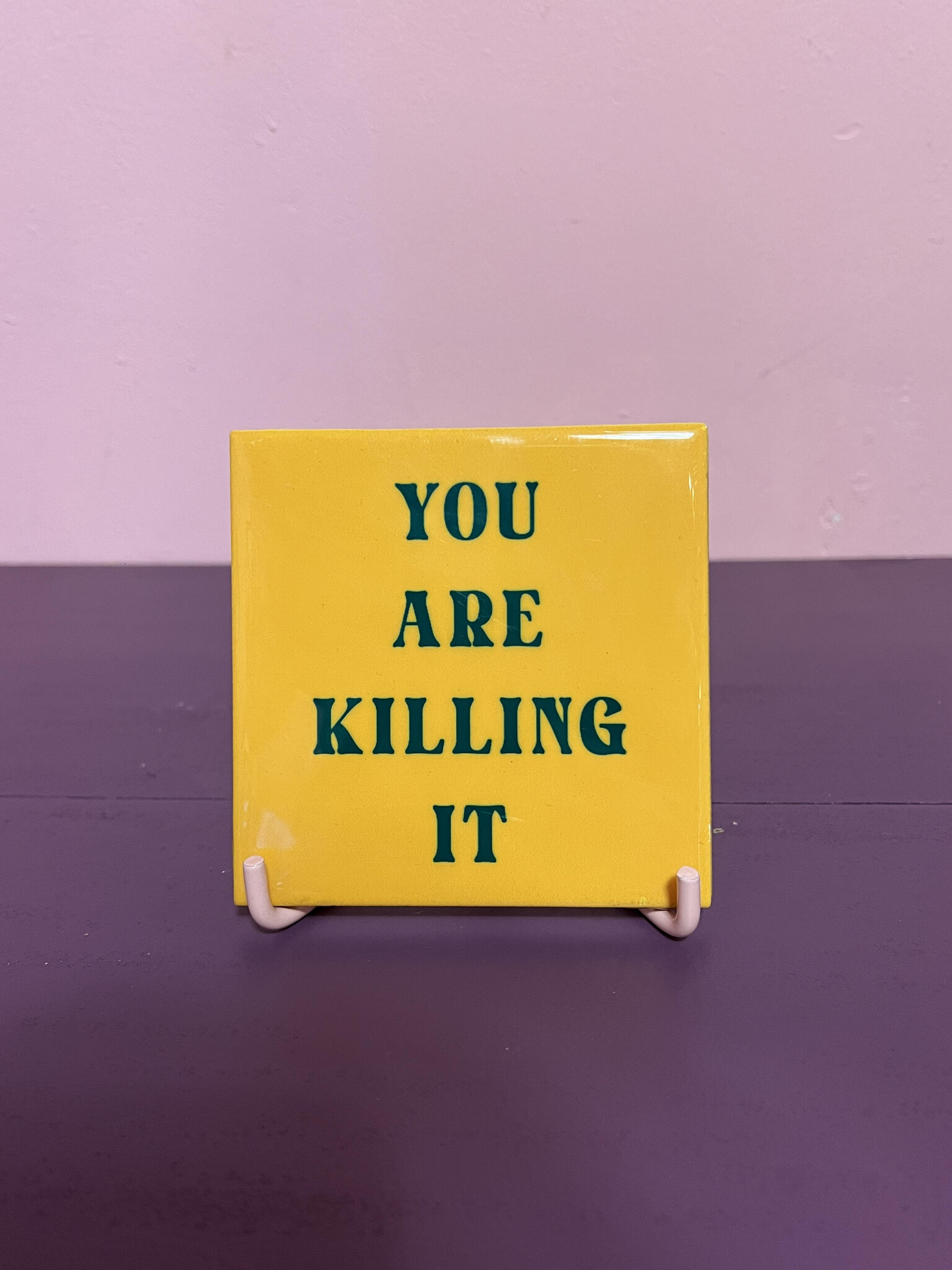 Tegeltje you are killing it