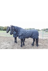 LuBa Paardendekens, Extreme® Regendeken 150gr - 0gr Turnout 1680D COMBO/Afneembare hals
