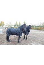 LuBa Paardendekens, Extreme® Regendeken 150gr - 0gr Turnout 1680D COMBO/Afneembare hals