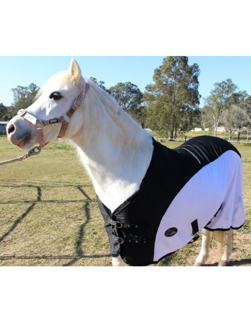 LuBa Paardendekens® Luba Fly Sheet Black/White®