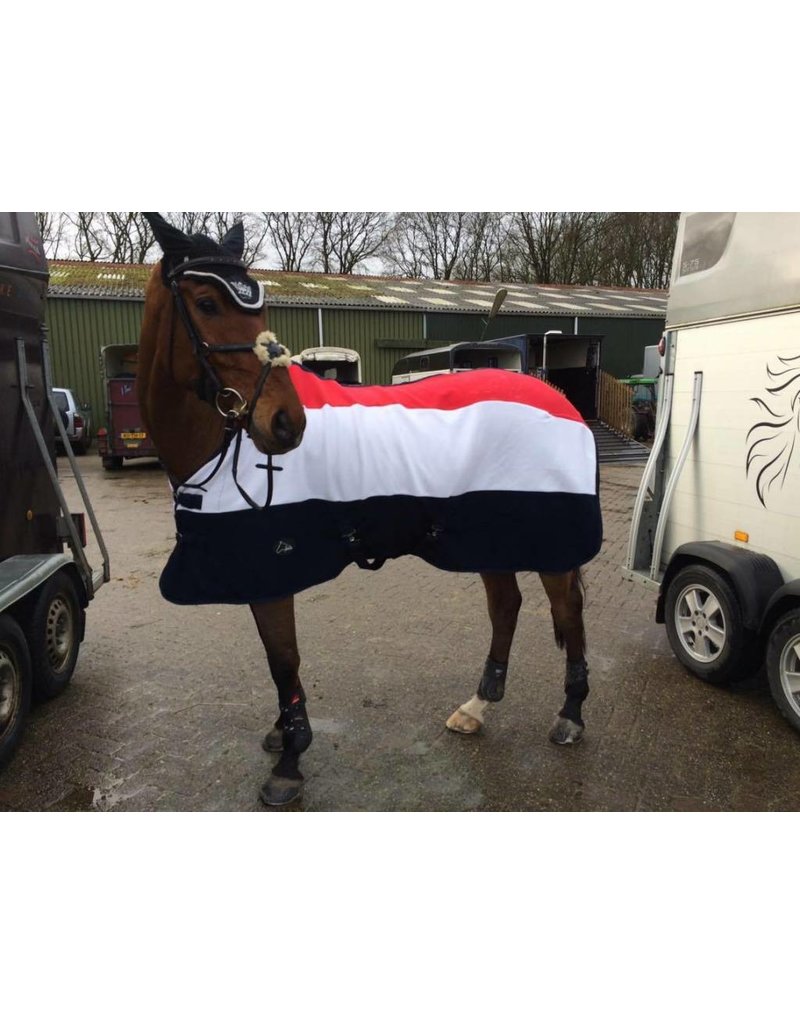 LuBa Paardendekens® Polar Fleece deken - Nederlandse vlag