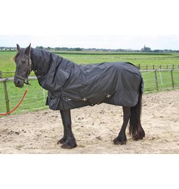 LuBa Paardendekens, Extreme® Regendeken 150gr - 0gr Turnout 1680D COMBO/Afneembare hals