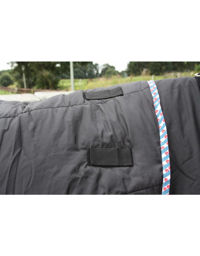 LuBa Paardendekens, Extreme® Regendeken 150gr - 0gr Turnout 1680D COMBO/Afneembare hals