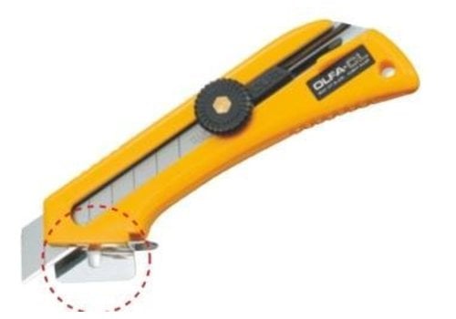  OLFA® 100-CL 90-Grad-Schneidbasis Ratchet-Lock Utility Messer 