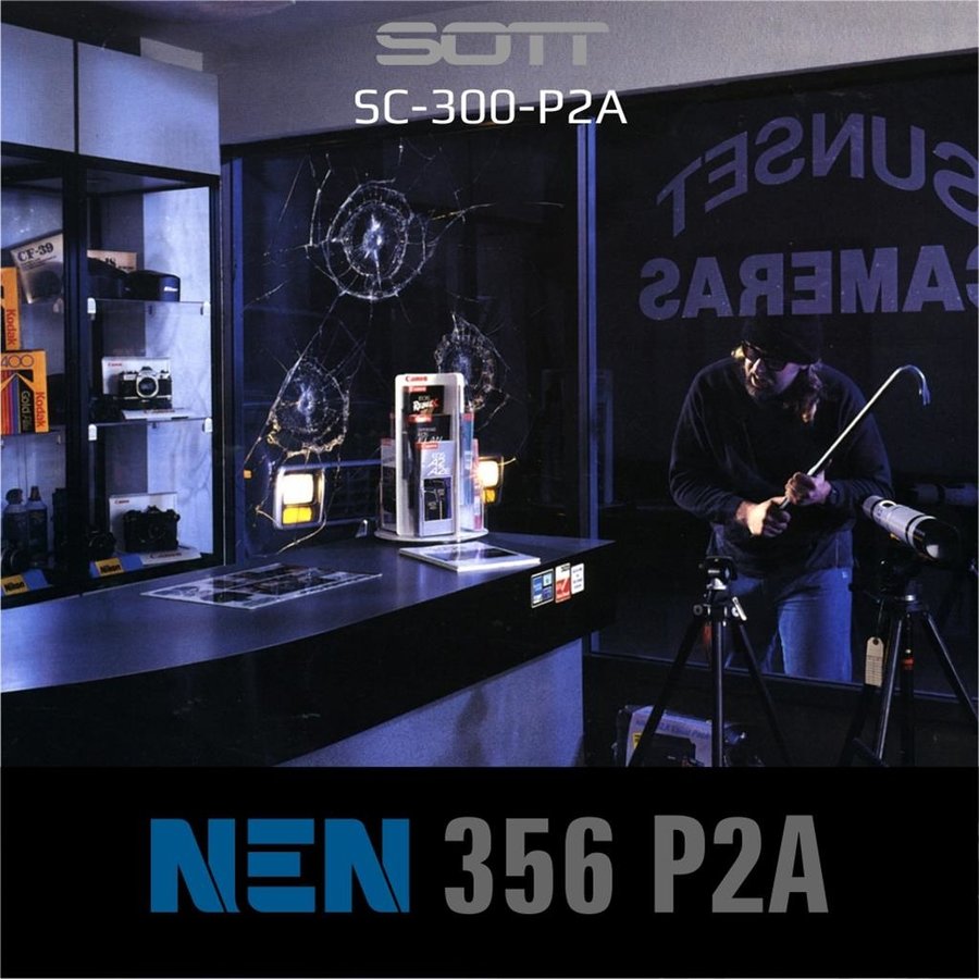 SC-300-P2A-152 Security300 P2A Glasklar EN 356 P2A -1-5