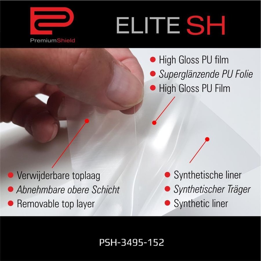 Elite SH PPF Film -61cm+Lizenz PSH-3495-61R-6