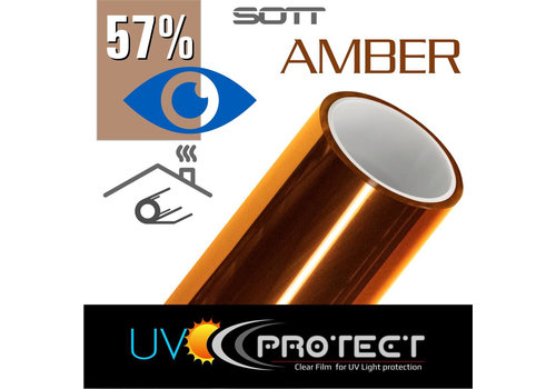  UV Protektion Amber Industrial Grade 152 cm UV-Amber 