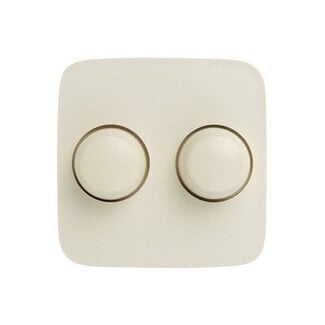 Busch Jaeger Double Dimmer Button Busch Jaeger SI Reflex | Cream