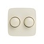 Busch Jaeger Double Dimmer Button Busch Jaeger Reflex SI | Cream