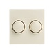 Doppeldimmer-Knopf creme passend für Merten M-Smart Doppeldimmer-Knopf creme passend für Merten M-Smart