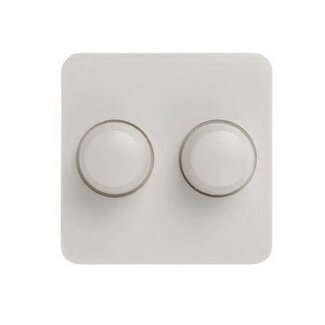 Berker Double Dimmer Switch Berker M2 | White