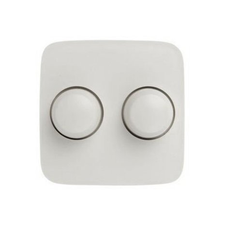 Nodig hebben dorst Verdachte Double dimmer button white suitable for Busch Jaeger SI - ET48.com