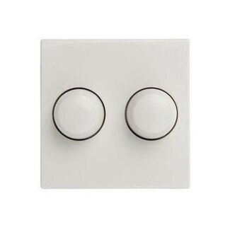 Gira Double Dimmer Button Gira Standard 55 | White
