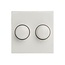 Jung Double Dimmer Button Jung AS500 | Alpin White