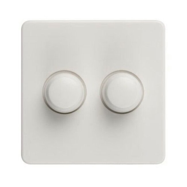 Bouton Double de Gradation Peha Standard | Blanc