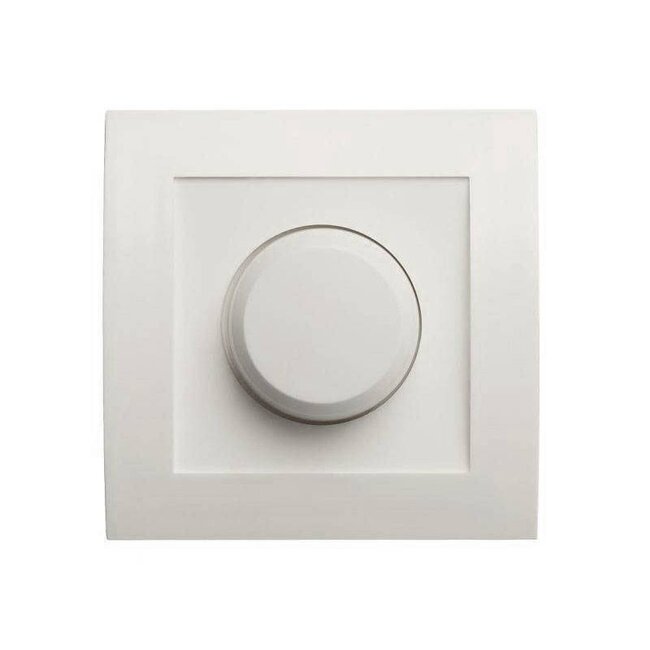 Single Dimmer Knob Tradim | White