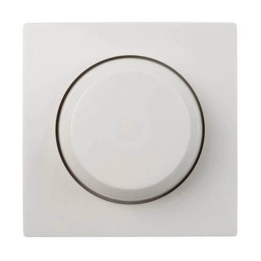 Bouton de variateur simple blanc adapté au Jung AS500 - ET48.com