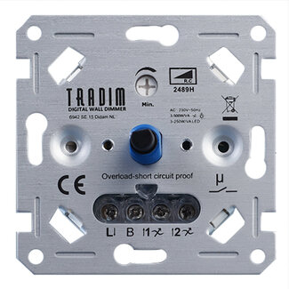 Tradim 2489H 500W LED gradateur mural