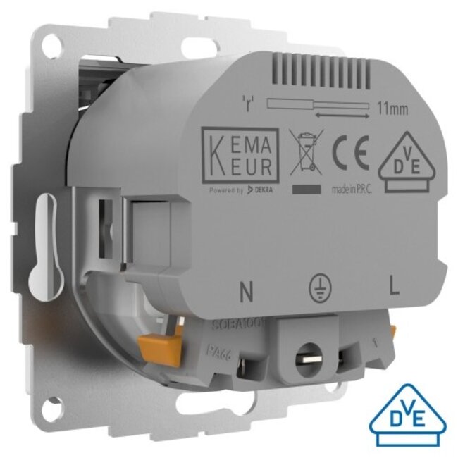 Stopcontact met USB inCharge PRO 55 | Mat Wit