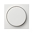 GIRA Bouton de gradation avec plaque intermédiaire – Gira Standard 55 – Blanc pur mat