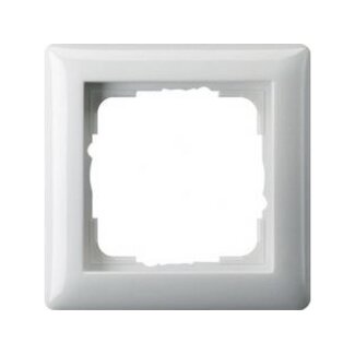 GIRA Cover Frame Standard 55 Simply Gira | Pure White Glossy