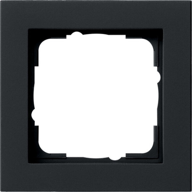Cover Frame Gira Simple E2 | Matt Black