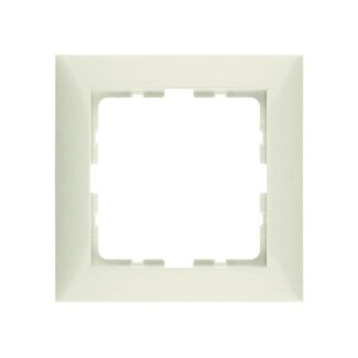 Berker Abdeckrahmen Berker Simple S.1 | Creme Weiß Glänzend