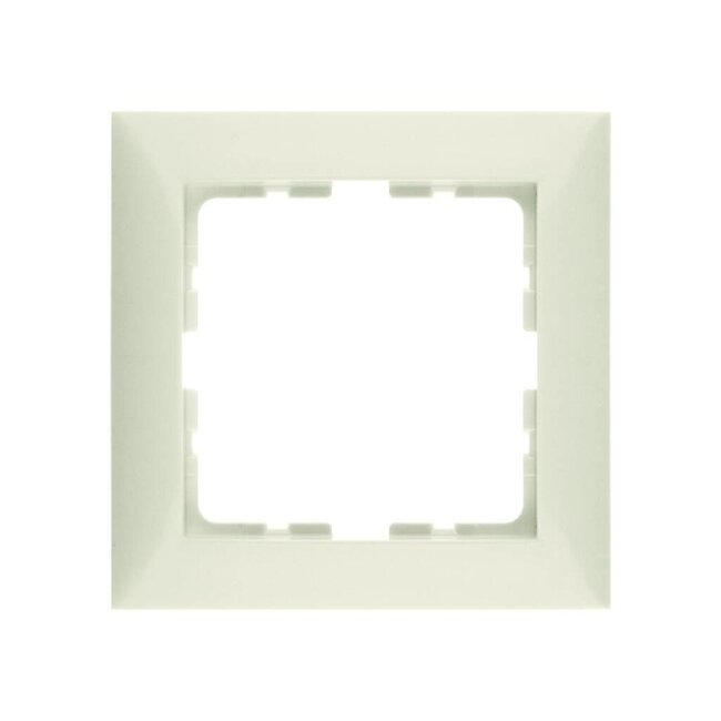 Abdeckrahmen Simple Berker S.1 | Creme Weiß Glänzend