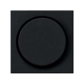 GIRA Dimmer Knob incl. Insert – Gira System 55 – Matte black