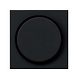 Gira Enkele dimmerknop Gira systeem 55 zwart mat Gira Enkele dimmerknop Gira systeem 55 zwart mat