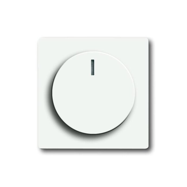 Bouton de Gradateur Simple Busch Jaeger Future Linear | Studio Blanc Mat