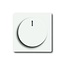 Busch Jaeger Bouton de Gradateur Simple Busch Jaeger Future Linear | Studio Blanc Mat
