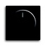 Busch Jaeger Bouton de Gradateur Simple Busch Jaeger Future Linear | Noir Mat
