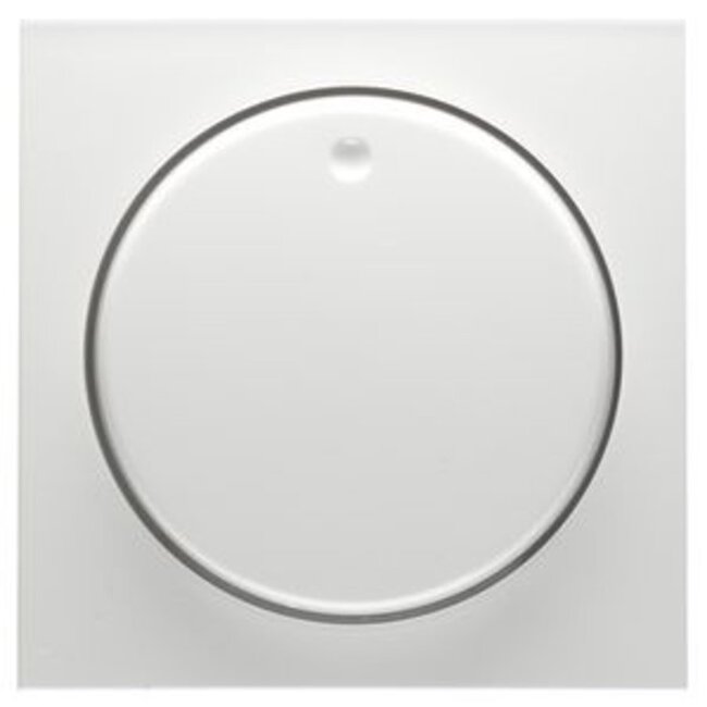 Bouton Variateur Simple Peha Standard | Blanc Alpin