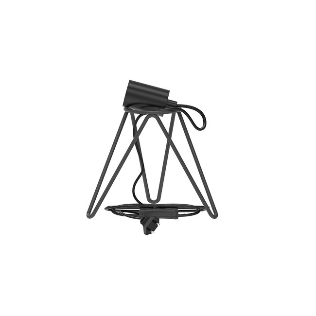 Calex table luminaire Tripod Black E27 1.5m cable